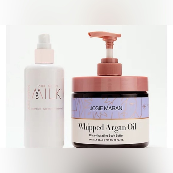 Josie Maran Mega-Size Milk& Body Butter 2pc Be & Give Love Holiday Box Set - Picture 8 of 8